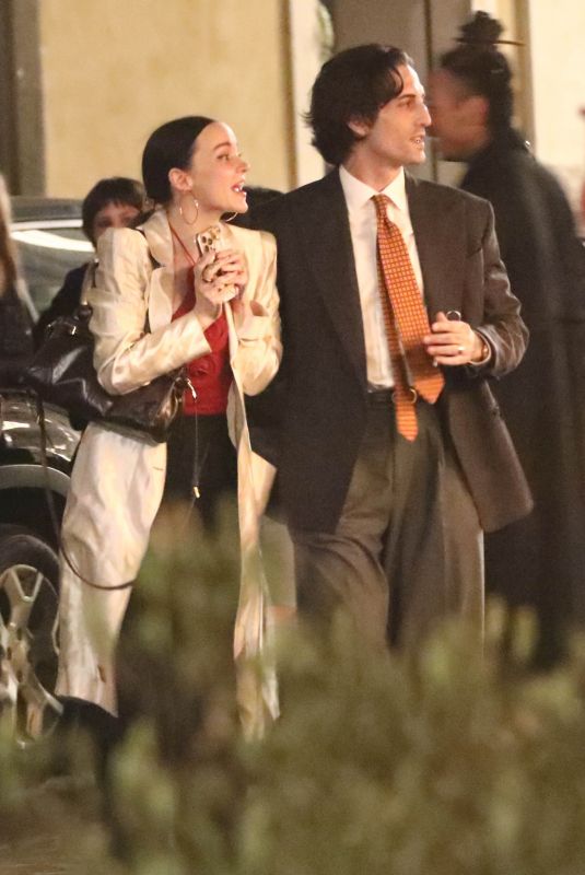 DOVE CAMERON and Damiano David Celebrates Victoria De Angelis