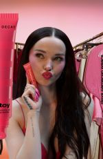 DOVE CAMERON - Urban Decay Lip Toy Stained Glossing Oil Campaign 2026