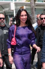 DUA LIPA Arrives at 79th Cannes Film Festival 05/15/2026