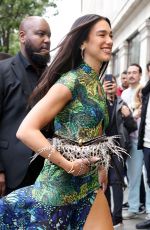 DUA LIPA Arrives at Dua Pop-up at Selfridges in London 05/21/2026