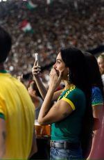 DUA LIPA at Fluminense vs Flamengo Derby at Maracana Stadium in Rio de Janeiro 11/19/2025