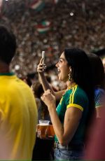 DUA LIPA at Fluminense vs Flamengo Derby at Maracana Stadium in Rio de Janeiro 11/19/2025