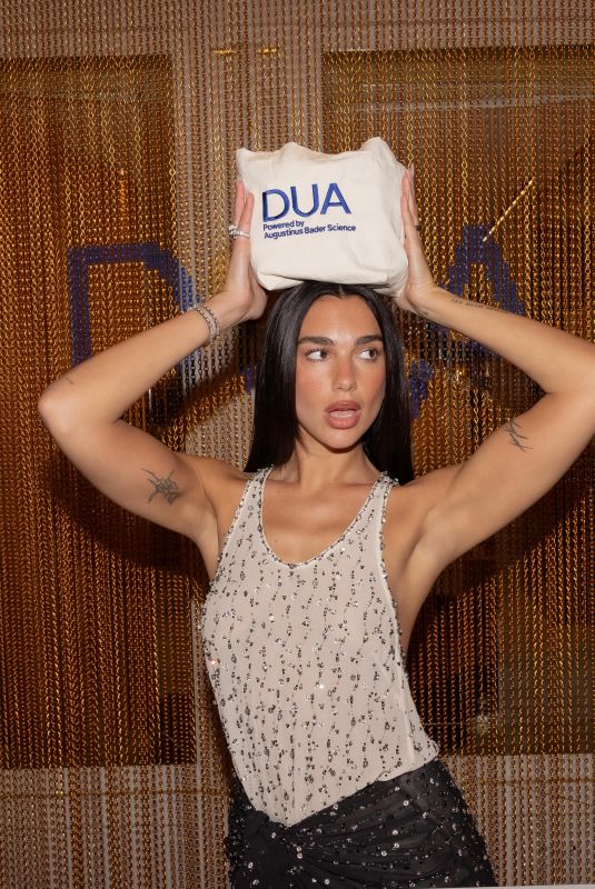 DUA LIPA for Augustinus Bader Science, May 2026