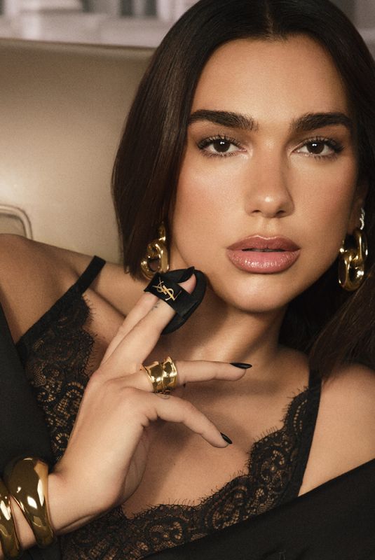 DUA LIPA - YSL Skin Affair Soft Glow Cushion Foundation Campaign 2026