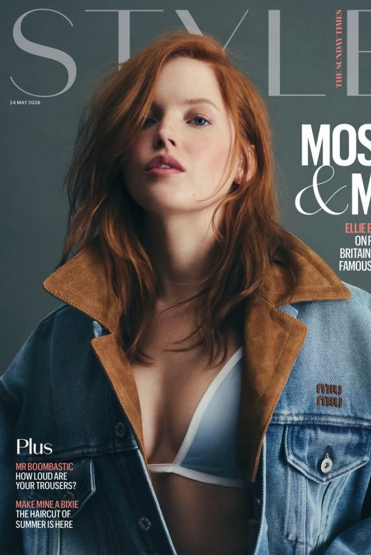 ELLIE BAMBER on the Cover for The Sunday Times Style, May 2026
