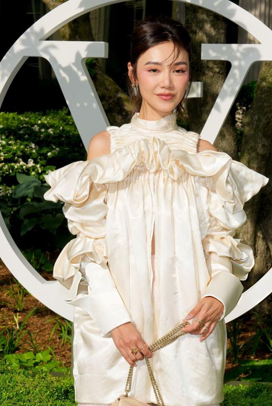 ELVA NI at Louis Vuitton 2027 Cruise Collection Show in New York City 05/20/2026