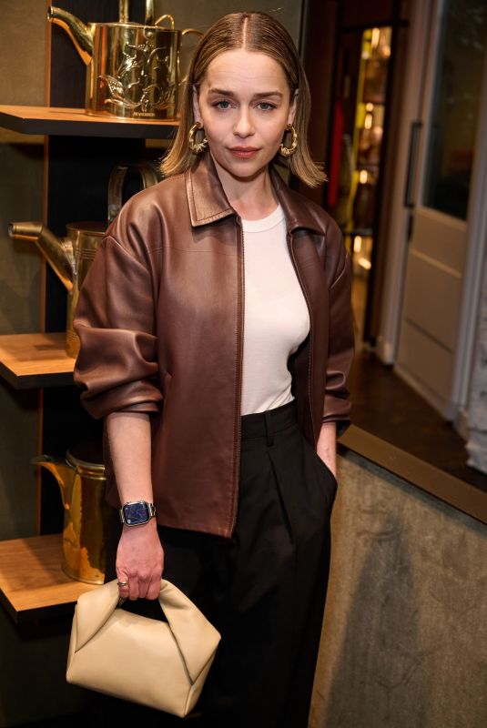 EMILIA CLARKE at The World According to Craft with Rupert Friend and James Fox in London 05/15/2026