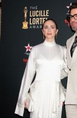 EMILY BLUNT and John Krasinski at 41st Annual Lucille Lortel Awards at NYU Skirball Center in New York City 05/03/2026