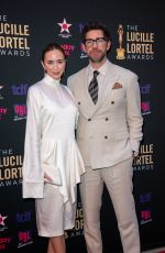 EMILY BLUNT and John Krasinski at 41st Annual Lucille Lortel Awards at NYU Skirball Center in New York City 05/03/2026