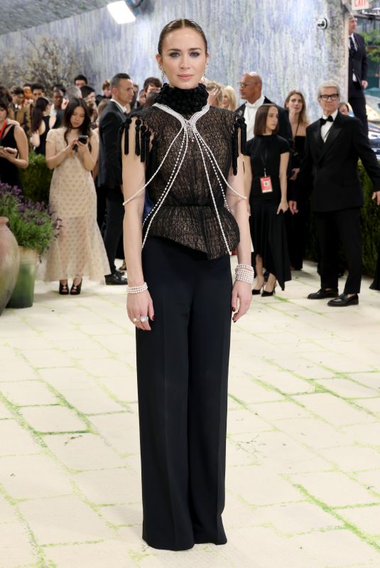 EMILY BLUNT at 2026 Met Gala Celebrating Costume Art at Metropolitan Museum of Art in New York City 05/04/2026