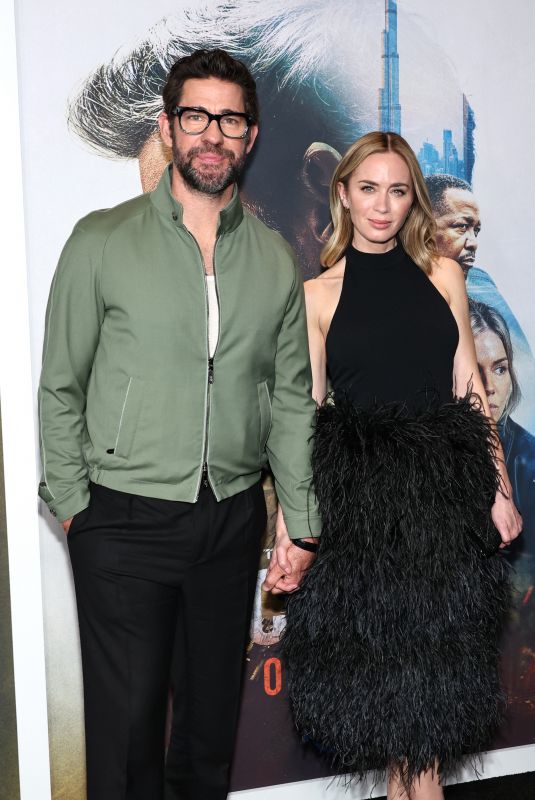 EMILY BLUNT at Tom Clancy’s Jack Ryan: Ghost War World Premiere at Regal Times Square in New York City 05/15/2026