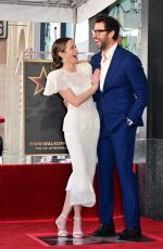 EMILY BLUNT Honored with a Star at Hollywood Walk of Fame in Los Angeles 04/30/2026