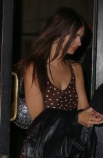 EMILY RATAJKOWSKI Arrives at Lena Dunham
