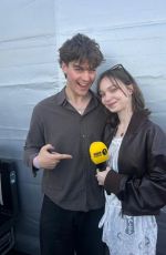 EMMA MYERS at BBC Radio1 Big Weekend in Sunderland 05/24/2026
