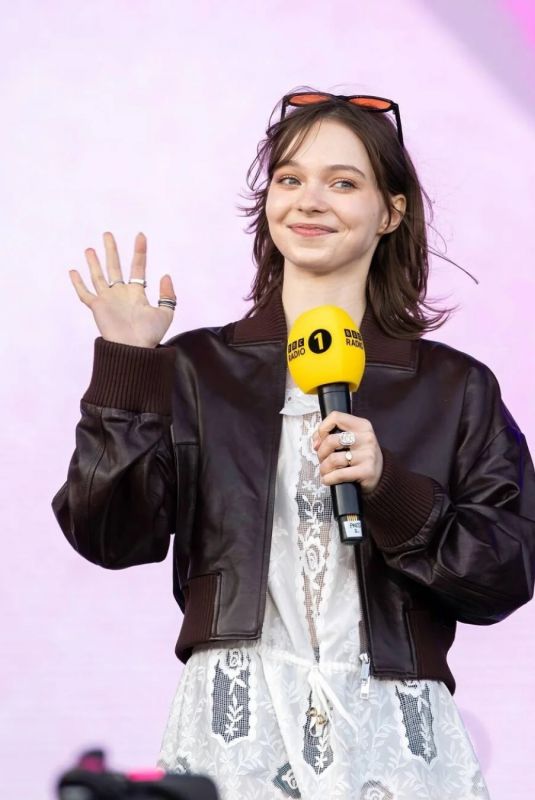 EMMA MYERS at BBC Radio1 Big Weekend in Sunderland 05/24/2026