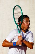 EMMA RADUCANU at a Practice Session Ahead of French Open in Paris 05/21/2026