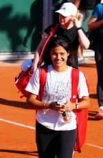 EMMA RADUCANU at a Practice Session Ahead of French Open in Paris 05/21/2026