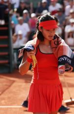 EMMA RADUCANU at First Round of French Open in Paris 05/24/2026