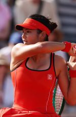 EMMA RADUCANU at First Round of French Open in Paris 05/24/2026