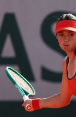 EMMA RADUCANU at First Round of French Open in Paris 05/24/2026