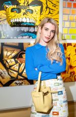 EMMA ROBERTS at Longchamp Jeremy Scott Exhibit at La Maison Unique in New York City 05/26/2026