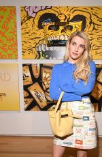EMMA ROBERTS at Longchamp Jeremy Scott Exhibit at La Maison Unique in New York City 05/26/2026