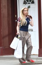 EMMA ROBERTS Filming a Commercial for Adidas x Nordstrom in Chinatown in New York City 05/06/2026