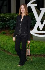 EMMA STONE at Louis Vuitton 2027 Cruise Collection Show in New York City 05/20/2026