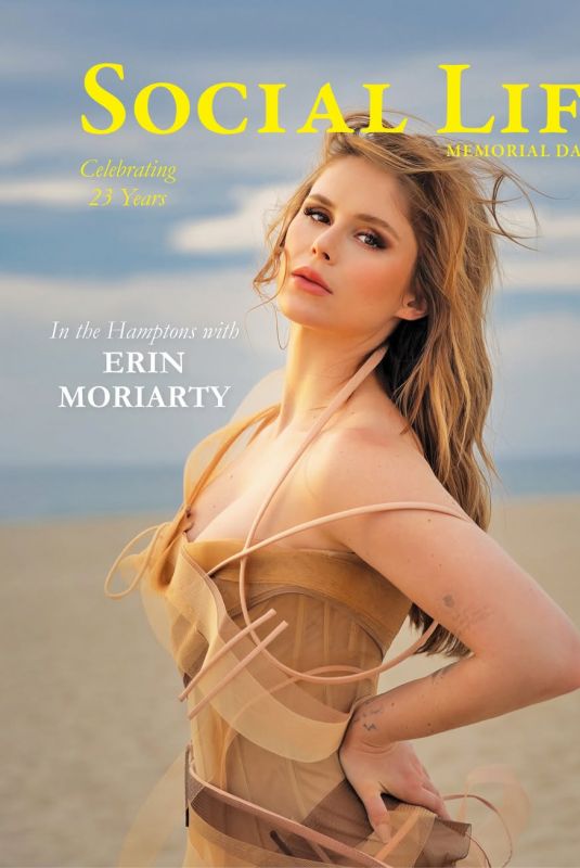 ERIN MORIARTY for Social Life Magazine, May 2026