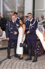 EVA LONGORIA Poses with Police in Cannes 05/19/2026