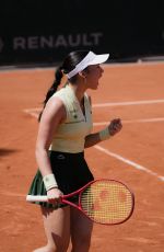 EVA LYS at First Round Match at French Open in Paris 05/25/2026