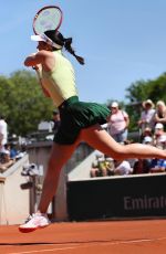 EVA LYS at First Round Match at French Open in Paris 05/25/2026