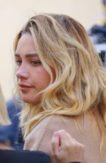 FLORENCE PUGH at a Seof of a Photoshoot for Max Mara in Rome 04/29/2026