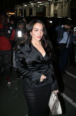 GEORGINA RODRIGUEZ Arrives at Jeff Bezo