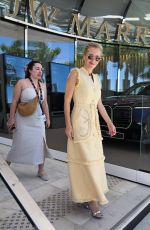 GILLIAN ANDERSON Leaves JW Marriott Hotel at 79th Cannes Film Festival in Cannes 05/12/2026