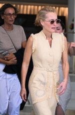 GILLIAN ANDERSON Leaves JW Marriott Hotel at 79th Cannes Film Festival in Cannes 05/12/2026