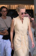 GILLIAN ANDERSON Leaves JW Marriott Hotel at 79th Cannes Film Festival in Cannes 05/12/2026