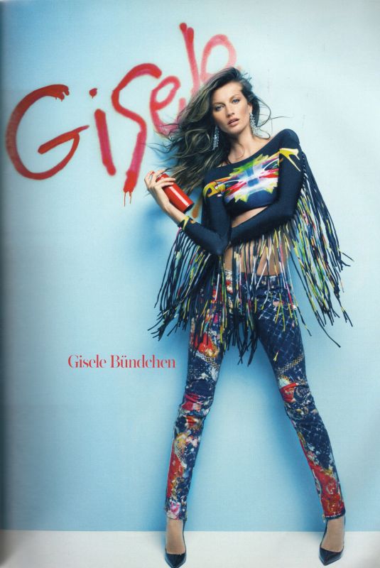 GISELE BUNDCHEN for Vogue Spain, January 2013
