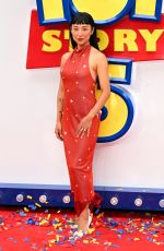GRETA LEE at Toy Story 5 UK Launch Event at Odeon Luxe Leicester Square in London 05/28/2026