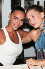 HAILEY BIEBER at FRAME and Alexandra Leclerc Collaboration Launch in Miami 04/30/2026
