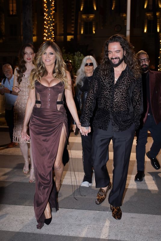 HEIDI KLUM and Tom Kaulitz Arrives at Carlton Beach Club 05/19/2026