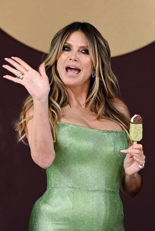 HEIDI KLUM at Runway Presentation at the House of Magnum at 2026 Cannes Film Festival 05/14/2026