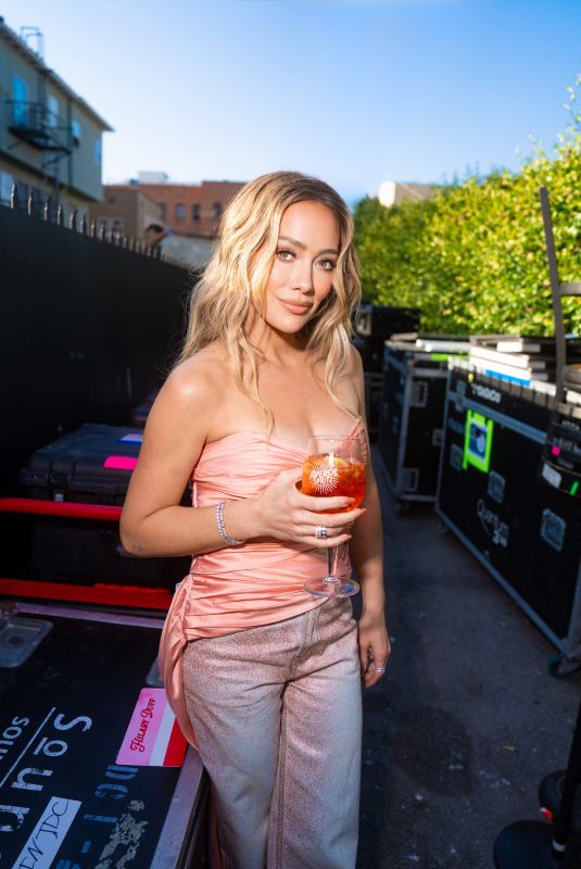 HILARY DUFF – Aperol Spritz Partnership, May 2026