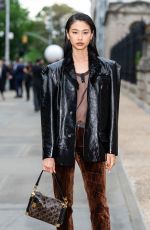 HOYEON JUNG at Louis Vuitton 2027 Cruise Collection Show in New York City 05/20/2026