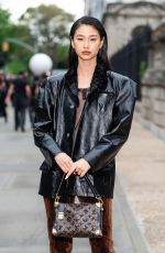 HOYEON JUNG at Louis Vuitton 2027 Cruise Collection Show in New York City 05/20/2026