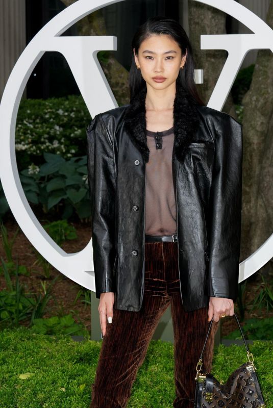 HOYEON JUNG at Louis Vuitton 2027 Cruise Collection Show in New York City 05/20/2026