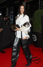 IRINA SHAYK Leaves Mark Hotel to Attend Met Gala Afterparties in New York 05/05/2026