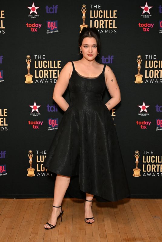 ISA BRIONES at 41st Annual Lucille Lortel Awards in New York City 05/03/2026