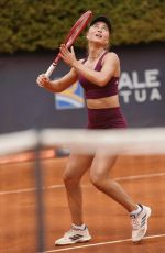 IVA JOVIC Practice Ahead of Her Match in Italian Open in Rome 05/14/2026