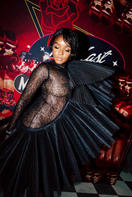 JANELLE MONAE at The Dirty Rose Burlesque Experience, a pre-Met Gala Event at The Times Square EDITION in New York City 05/02/2026